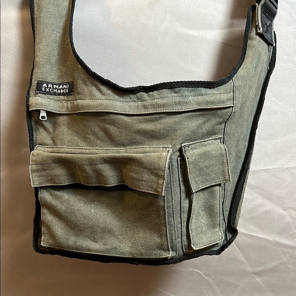 Armani Exchange Olive Green Bag